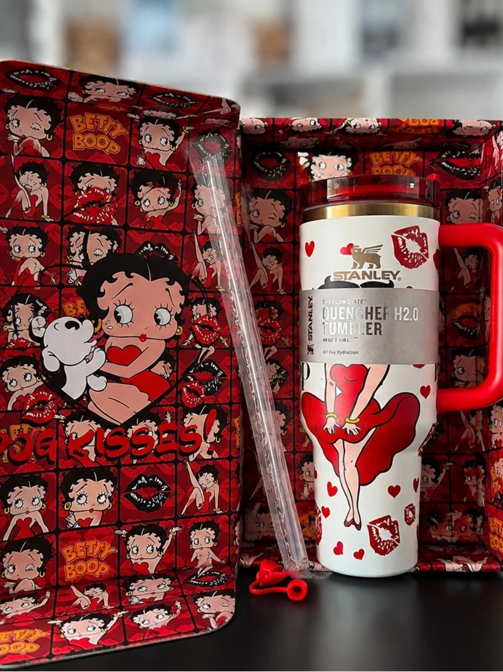 Stanley 40oz Betty Boop Quencher Tumbler Limited Edition